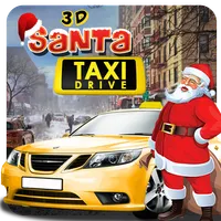 3D Santa Taxi Drive icon