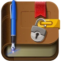 Secret Notes With Lock icon