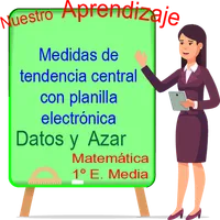 Medida tendencia central Excel icon