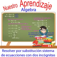 Resolver por substitución sist icon