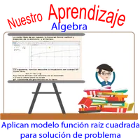 Aplican modelo raíz cuadrada e icon