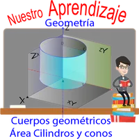Areas de Cilindros y Conos icon