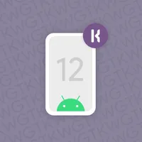 Android 12 U for kwgt icon