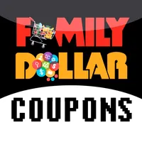 Coupons for dollar family icon