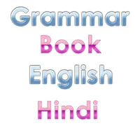 Hindi English grammar book icon