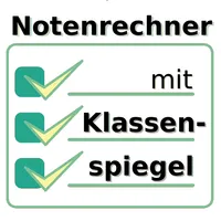 Notenrechner mit Klassenspiege icon
