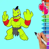 Goo Jit Zu Coloring Book icon
