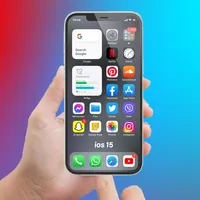 iOS 15 Launcher and Wallpaper icon