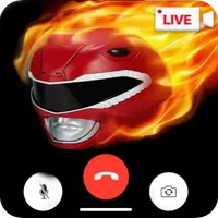 fake call from Powerr Rangers icon