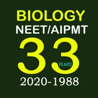 BIOLOGY : 33 YEARS NEET OLD PA icon