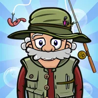 Lively fishing icon