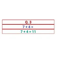 Practice of + , - , x , / icon