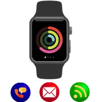 Smart watch Bt Notifier: sync  icon