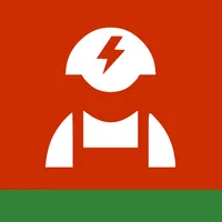 Mobile electrician icon