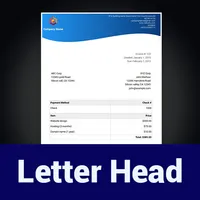 Letterhead Maker with logo PDF icon