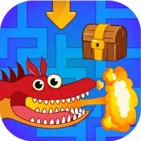 Maze game for kids. Labyrinth  icon