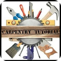 Learn carpentry wood furniture icon
