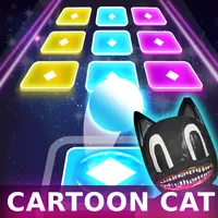 Cartoon cat - Hop tiles icon