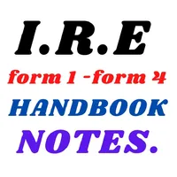 I.R.E: Handbook f1 - f4 notes. icon