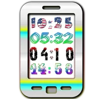 Yaclock digital clock Widget icon