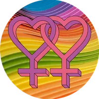 lesbian dating app, meet women icon