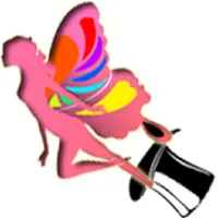Cartoon coloring icon