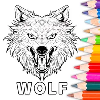 Animal coloring pages games icon