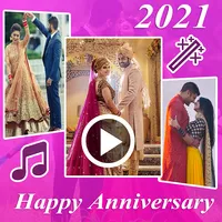 Anniversary Photo To Video Mak icon