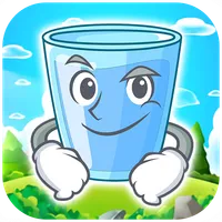 Draw Water Line : Glass Pecah icon