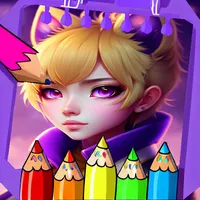 Anime Coloring Book: 100+ Page icon