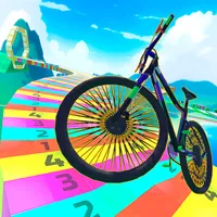 Obby Parkour: On a Bicycle! icon
