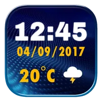 Cool Digital Clock Widget icon