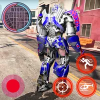 Police Robot Truck Transformer icon