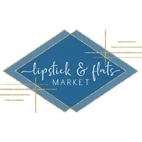 lipstick and flats market icon