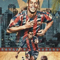 Stickers Ronaldinho Gaucho icon
