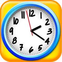 clock game for kids icon