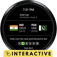 Live Cricket Score Wear OS App icon