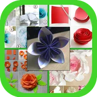 DIY Paper Flower Craft icon