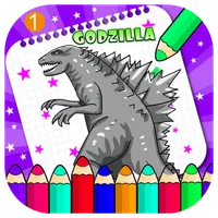 Coloring Dinosaur Jurassic icon