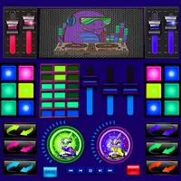 dj virtual mixer song studio icon