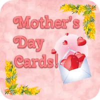 Mom is Best Cards Doodle Text! icon