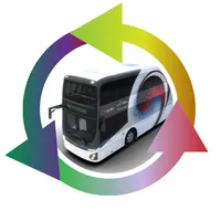 The latest double decker bus icon