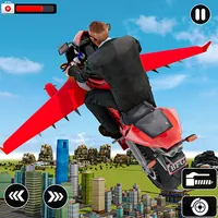 Flying Bike Game Motorcycle 3D icon