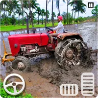 Village Tractor Simulator Game icon