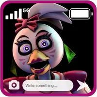Fake Call From Glamrock Chica icon