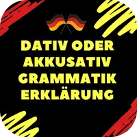 Dativ oder Akkusativ Grammatik icon