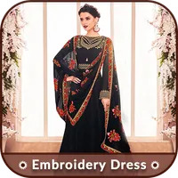 Embroidery Dress Design icon
