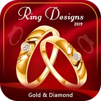 Ring Design - Gold & Diamond R icon