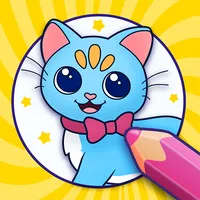 Kids Coloring Book for toddler icon