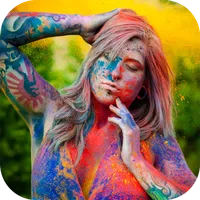 Indian Holi Photo Frame : 2022 icon